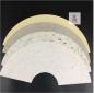 Preview: Banshu Xuan-Papier -Fächerform- 4 Varianten 29x60cm
