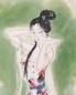 Preview: Chinesische Malerei: Jademädchen 2 95cm * 49cm
