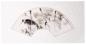 Preview: Chinesische Malerei Wandbild: Schnepfe am Teich 37cm *72cm