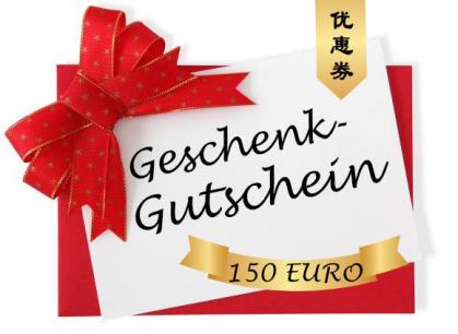 150 Euro Geschenkgutschein