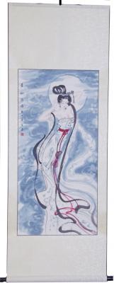 Chinesische Malerei: Konkubine -Qingfeng- 160x60cm