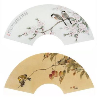Chinesisches handgeschöpftes weißes und braunbeiges Zikaden Xuan-Papier